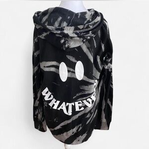 Bleached “Whatever” Graphic Hoodie